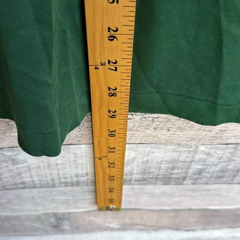Polo Ralph Lauren Polo Shirt Mens Large Green Long Sleeve Classic Fit Pony NEW